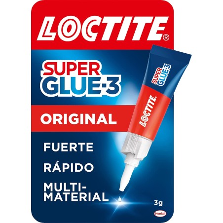 ✅ Colle transparente Loctite Super Glue-3 avec pinceau - Triple résistance - Collage et résistance instantané en stock