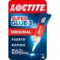 Colle transparente Loctite Super Glue-3 avec pinceau - Triple résistance - Collage et résistance instantanés - Utilisation