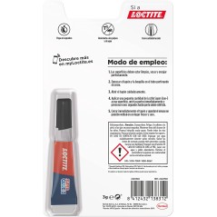 ✅ Colle transparente Loctite Super Glue-3 avec pinceau - Triple résistance - Collage et résistance instantané en stock