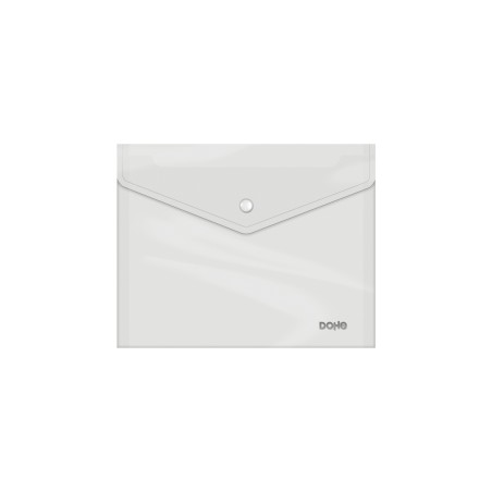 ✅ Enveloppe Dohe, Fermoir, A5, PP Transparent 150µm couleur Transparent en stock