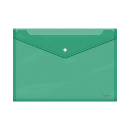 ✅ Enveloppe Dohe, Paysage Folio+, PP Transp. 150µm couleur vert en stock