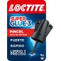 Loctite Super Glue-3 Brush 5gr - Adhésif universel triple résistance - Force et utilisation instantanée - 2640969/2046283/264078