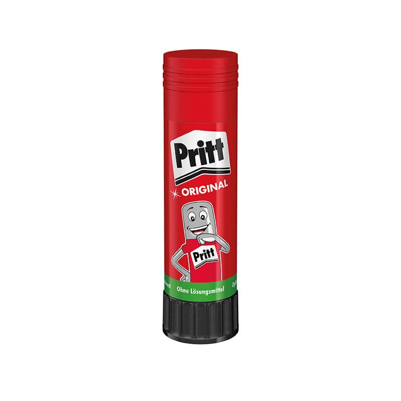 LOT de 15 Grand bâton de colle Pritt 43grs - Sans solvant - 97% d'ingrédients naturels - Lavable à 20ºC - Sans danger pour les