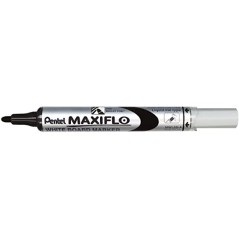 ✅ Pentel LOT de 12 Marqueur Tableau Blanc couleur Noir en stock