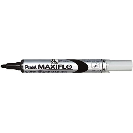 ✅ Pentel LOT de 12 Marqueur Tableau Blanc couleur Noir en stock
