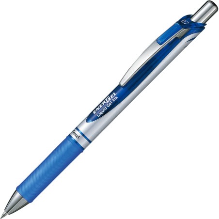 Stylo gel bleu Pentel Energel