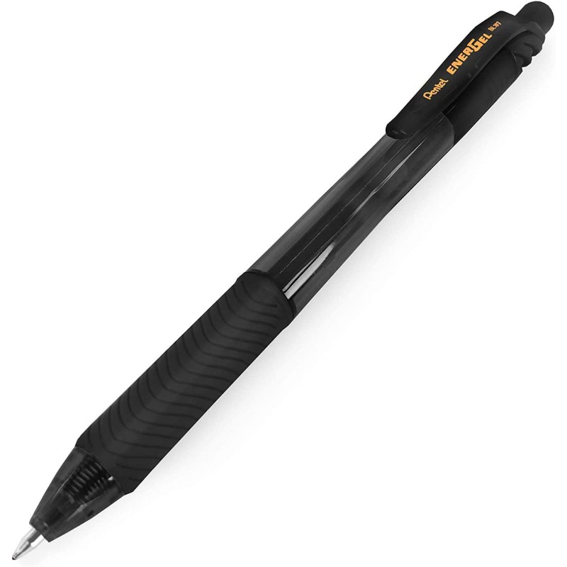 Stylo bille noir Pentel Energel X lot de 12