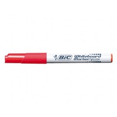 ✅ LOT de 12 Marqueur Tableau Blanc Bic Velleda couleur rouge en stock