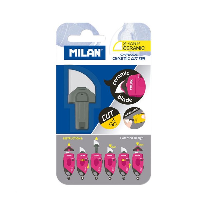 Lame en céramique de rechange Milan pour Cuter Capsule Ceramic