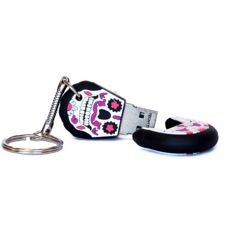 TechOneTech Pinky Skull Clé USB 32 Go 2.0
