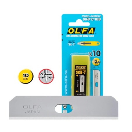 ✅ Olfa Lot de 10 Lames de Rechange pour Olfa SK-7 Cutters - Acier Inoxydable couleur Acero en stock