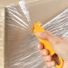 ✅ Olfa Pack de 10 Petits Cutters Jetables à Lames Cachées - Acier Inoxydable - Certification NSF - Sécurité en stock