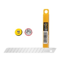 ✅ Olfa Pack de 10 Lames de Rechange pour Cutters Olfa - 12 Segments - Largeur 9mm couleur Acero en stock