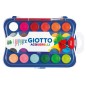 Coffret Giotto 24 Aquarelles 30mm + Pinceau
