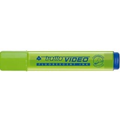 ✅ LOT de 12 Marqueur fluorescent Tratto Video couleur Verde Lima en stock