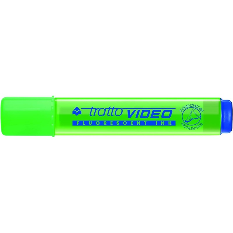 Marqueur fluorescent Tratto Video - Lot de 12 | Papeterie