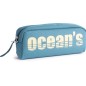 Trousse Oceans Wave California 1-Zip bleu poignée ergonomique