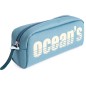 Trousse Oceans Wave California 1-Zip bleu poignée ergonomique