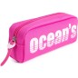Trousse Oceans Wave California 1-Zip - Poignée Ergonomique - Couleur Fuchsia