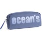 Trousse Oceans Wave California 1 zip bleu poignée ergonomique