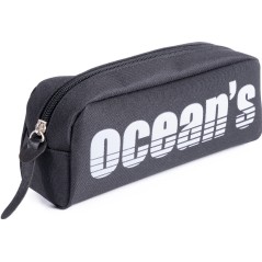 Trousse Oceans Wave California 1-Zip - Poignée Ergonomique - Couleur Gris Foncé