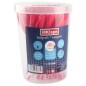Stylos à bille triangulaires rouges lot de 36 Stylos à bille triangulaires rouges lot de 36