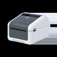 imprimante étiquettes Brother compacte blanche