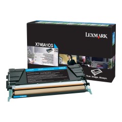 ✅ Lexmark Toner X746/X748 cyan couleur cyan en stock