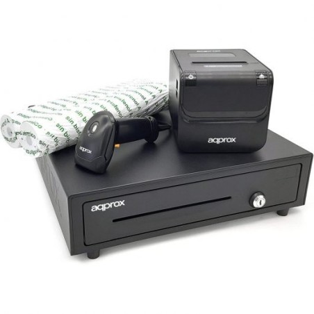 Pack caisse POS accessoires noirs