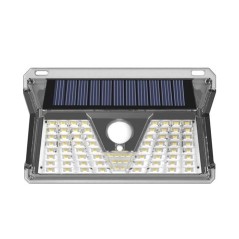 ✅ Applique Solaire Led Elbat - 260LM - Lumière Froide 6500K - Détecteur de Mouvement - Batterie 1200mAh couleu en stock