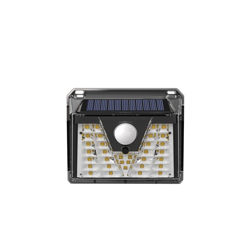 Applique Solaire Led Elbat - 150LM - Lumière Froide 6500K - Détecteur de Mouvement - Batterie 1200mAh