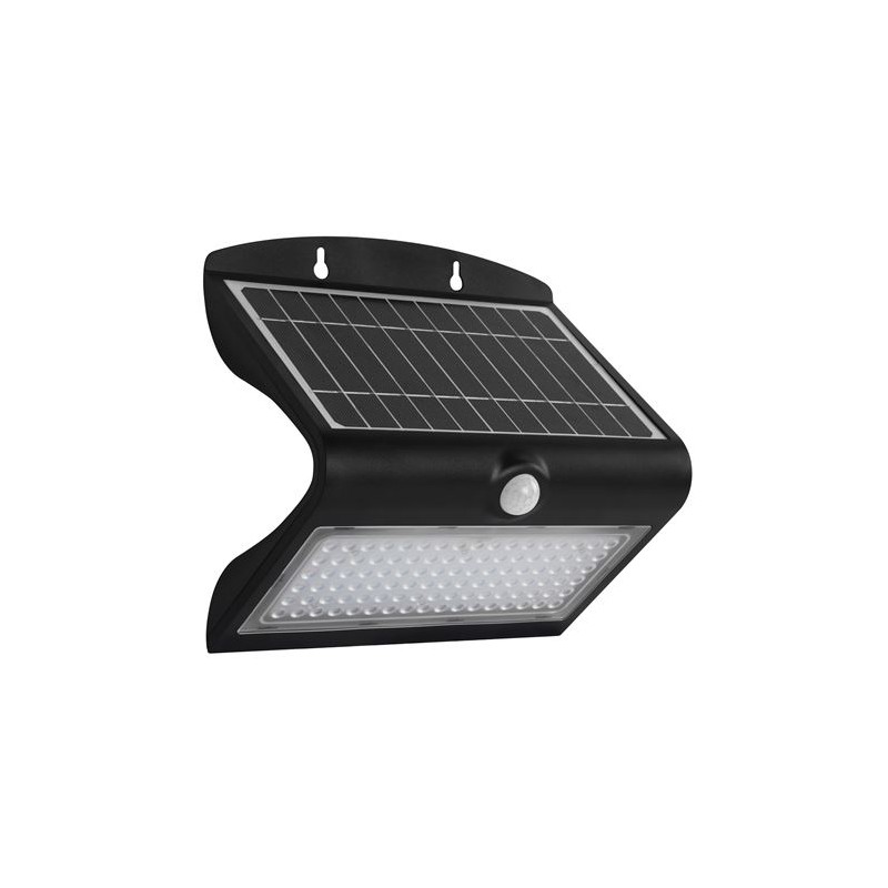 Elbat Applique Solaire Led Double Eclairage 8W - 850LM - Lumière Froide 6000K - Qualité Lumineuse 3000K - Détecteur de Mouvement Elbat Applique Solaire Led Double Eclairage 8W - 850LM - Lumière Froide 6000K - Qualité Lumineuse 3000K - Détecteur de Mouvement