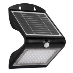 â Elbat Applique Led Solaire Double Eclairage 4W - 500LM - LumiÃ¨re Froide 6000K - QualitÃ© Lumineuse 3000K - DÃ en stock