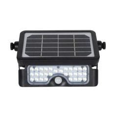 ✅ Elbat Projecteur Led Solaire Multifonction 5W - 500LM - Lumière Froide 6000K - Détecteur de Mouvement couleu en stock