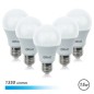 Elbat Pack de 5 Ampoules LED A60 15W E27 1350lm - 6500K Lumière Froide Elbat Pack de 5 Ampoules LED A60 15W E27 1350lm - 6500K Lumière Froide