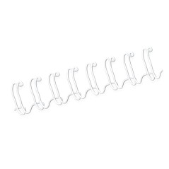 ✅ Fellowes Lot 100 Spirales Métalliques Doubles 10 mm couleur en stock