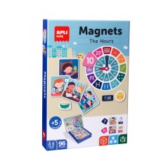 ✅ Apli Jeu Magnétique Apprentissage Heures couleur en stock