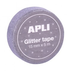 ✅ Apli Display avec 60 Rubans Adhésifs Pailletés Opaques 15 mm x 5 m - Facile à Découper - Couleurs Assortie en stock