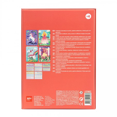 Appli Diamond Mosaic, 4 Feuilles, 276 Diamants