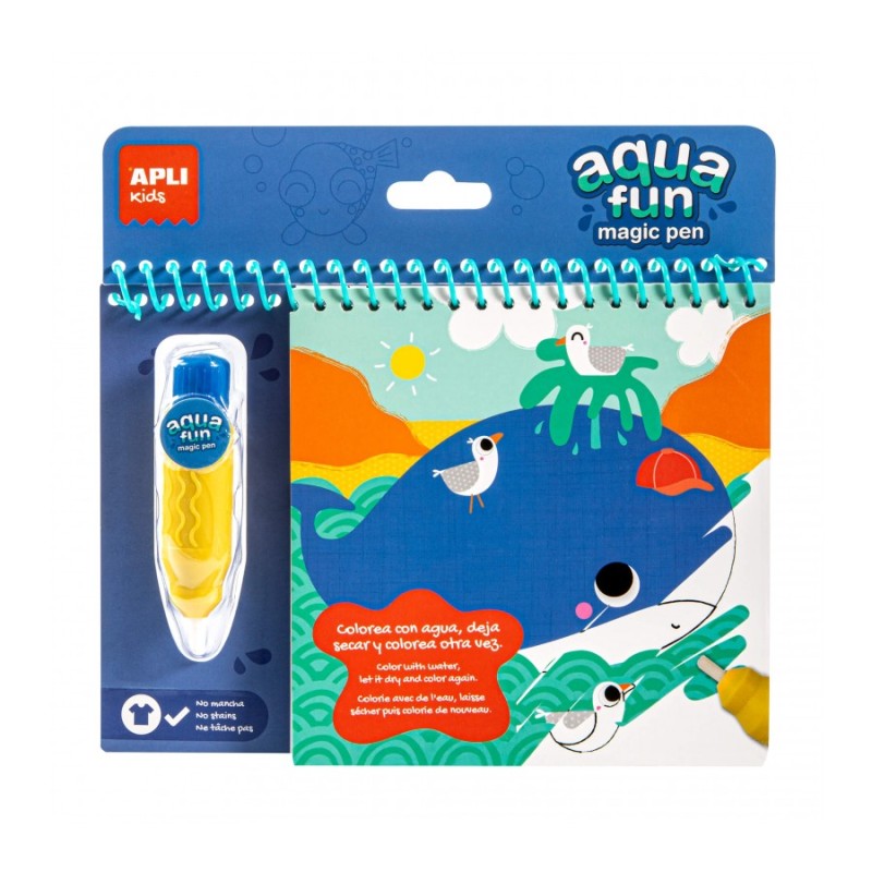 Apli Lot de Bloc Peinture Marine, 6 Feuilles