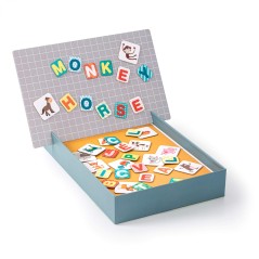 ✅ Apli Jeu Magnétique Lettres, 48 Tuiles Lettres couleur en stock