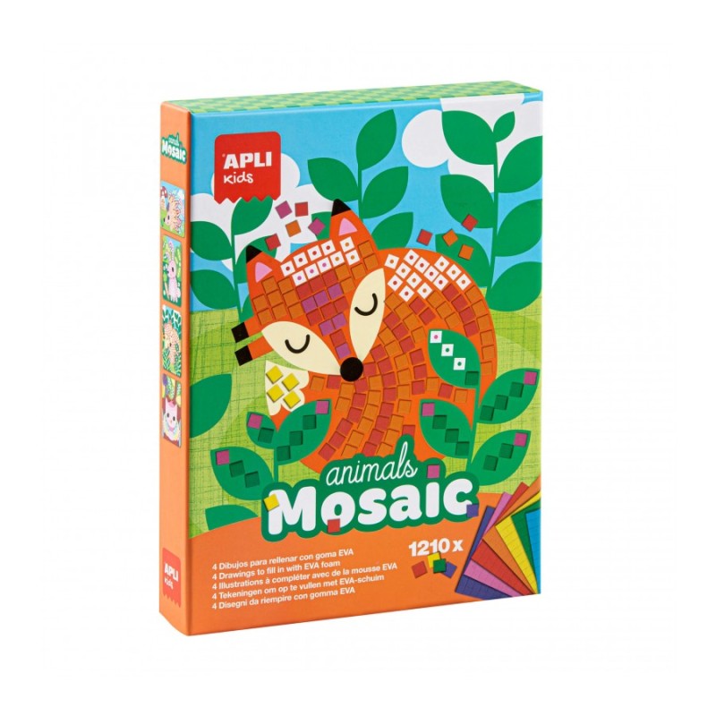Apli Mosaïque Animaux Eva, Modèles Variés
