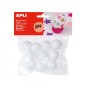 Apli Pack 10 Billes Porexpan Ø25mm, Blanches Apli Pack 10 Billes Porexpan Ø25mm, Blanches