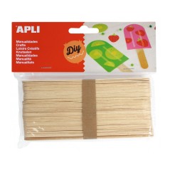 ✅ Apli Lot de 40 Bâtons de Polo Jumbo Bois couleur en stock