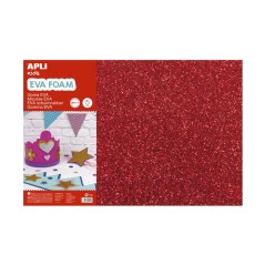 ✅ Apli Pack 3 Paillettes Eva Caoutchouc couleur en stock