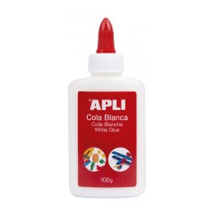 ✅ Apli White Colle Liquide 100g - Applicateur de Pointe - Sans Solvant et Non Toxique - Convient à un Usage Sco en stock
