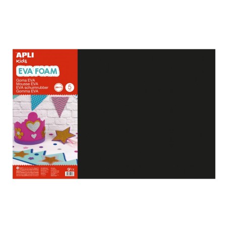 ✅ Apli Lot de 5 Mousse Eva 600x400mm couleur en stock