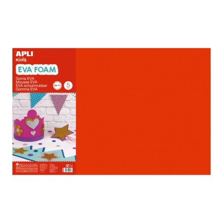 ✅ Apli Lot de 5 Mousse Eva 600x400mm couleur en stock