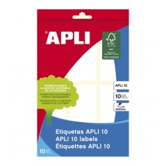 ✅ Apli White Labels 34 x 67mm 10 Feuilles couleur en stock