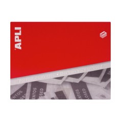 ✅ Apli Lot de 100 Enveloppes Porte-Documents 240 x 140 x 20 mm - Adhésif au Dos - Texte en 3 Langues couleur en stock